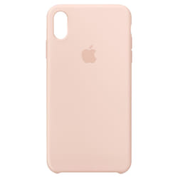 Apple Custodia in silicone per iPhone XS Max - Rosa sabbia