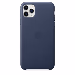 Apple Custodia in pelle per iPhone 11 Pro Max - Blu notte - Vista aggiuntiva 4