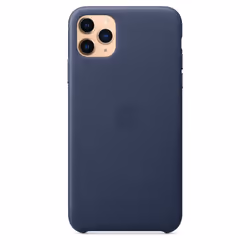 Apple Custodia in pelle per iPhone 11 Pro Max - Blu notte - Vista aggiuntiva 6