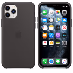 Apple Custodia in silicone per iPhone 11 Pro - Nero - Vista aggiuntiva 7