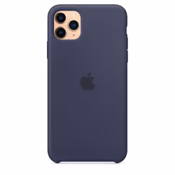 Apple Custodia in silicone per iPhone 11 Pro Max - Blu notte - Vista aggiuntiva 5