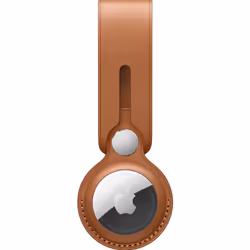 Apple Laccetto AirTag in pelle - Cuoio - Vista aggiuntiva 4