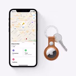 Apple AirTag Articolo Cercatore Argento, Bianco - Vista aggiuntiva 6