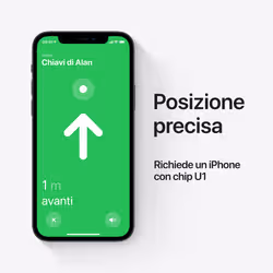 Apple AirTag Articolo Cercatore Argento, Bianco - Vista aggiuntiva 7
