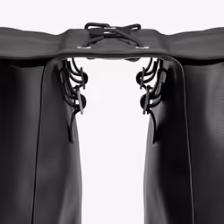 Brooks Brick Lane Pannier Posteriore Borsa da bicicletta 15 L Tela, Pelle Nero - Vista aggiuntiva 5