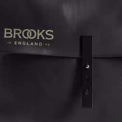 Brooks Brick Lane Pannier Posteriore Borsa da bicicletta 15 L Tela, Pelle Nero - Vista aggiuntiva 6