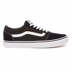 Vans Ward, Maschio, Adulto, Sneaker alla moda, Nero, Bianco, Monocromatico, Chiusura con lacci