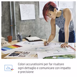 HP 3 cartucce di inchiostro DesignJet ciano/magenta/giallo 711 da 29 ml - Vista aggiuntiva 7