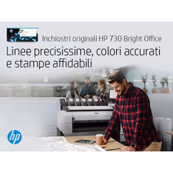 HP Cartuccia di inchiostro ciano DesignJet 730 da 130 ml - Vista aggiuntiva 5