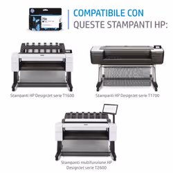 HP Cartuccia di inchiostro grigio DesignJet 730 da 300 ml - Vista aggiuntiva 5