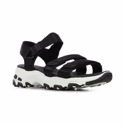 Sandali Skechers D'Lites Fresh Catch Nero - 39 - Vista aggiuntiva 2