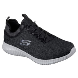 Skechers Elite Flex - Hartnell Maschio Nero, Grigio