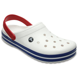 Crocs Crocband Maschio Blu, Rosso, Bianco