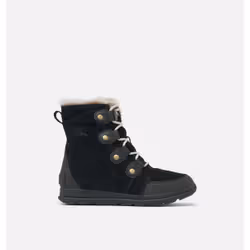 SOREL Explorer Joan, Stivali, Stivali da neve, Femmina, Adulto, Nero, Chiusura con lacci
