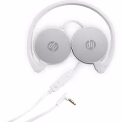 HP H2800 Auricolare Cablato A Padiglione Musica e Chiamate Argento, Bianco - Vista aggiuntiva 3