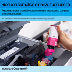 HP 31 70-ml Cyan Original Ink Bottle Originale - Vista aggiuntiva 5