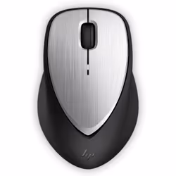 HP ENVY Rechargeable Mouse 500, Ambidestro, Laser, RF Wireless, 1600 DPI, Nero, Grigio