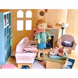 Tender Leaf Toys Dovetail Sitting Room Set Set di mobili per bambola - Vista aggiuntiva 2