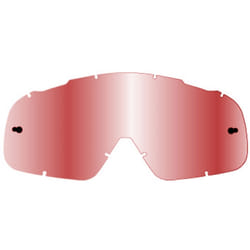 FOX Airspace / Main MX20 Chrome Lexan Mirrored Obiettivo di ricambio, rosso per uomo
