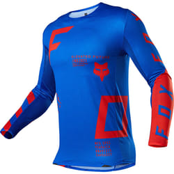 FOX Flexair RIGZ Maglia Motocross, blu, dimensione S per uomo