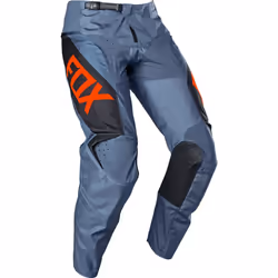 Fox 180 REVN Pantaloni Giovani Motocross, blu-arancione, dimensione 24