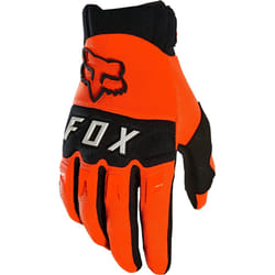 FOX Dirtpaw Guanti Motocross, nero-arancione, dimensione XL per uomo