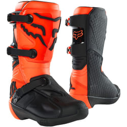 FOX Comp Stivali da motocross giovanile, nero-arancione, dimensione 41 38 40 per uomo