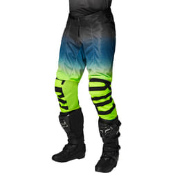 FOX Airline Reepz Pantaloni motocross, nero-giallo, dimensione 28 per uomo