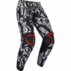 Fox 180 Peril Pantaloni motocross, nero-bianco, dimensione 34 per uomo