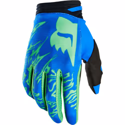 FOX 180 Peril Guanti motocross, verde, dimensione S per uomo