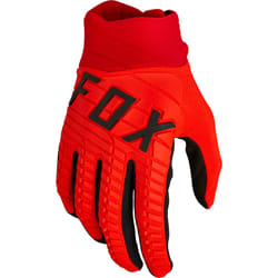 FOX 360 Guanti da motocross, nero-rosso, dimensione 2XL per uomo