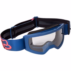 FOX Main Dier Occhiali Motocross Giovanili, blu