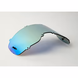 FOX Airspace / Main MX22 Injection Mirrored Lente di ricambio, blu per uomo