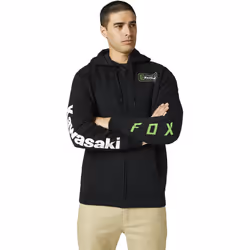 FOX Kawi Zip Felpa, nero, dimensione S per uomo