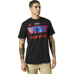 FOX Honda SS Premium Maglietta, nero, dimensione S per uomo