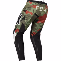 FOX 180 BNKR Pantaloni Motocross, verde-multicolore, dimensione 30 per uomo