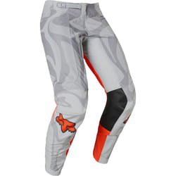 FOX Airline Exo Pantaloni Motocross, grigio-arancione, dimensione 28 per uomo