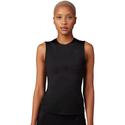 FOX Tecbase Camicia funzionale da donna, nero, dimensione M per donne