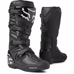 FOX Comp Stivali motocross, nero, dimensione 46 per uomo