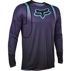 FOX 360 Vizen Maglia Motocross, nero-porpora, dimensione 2XL per uomo