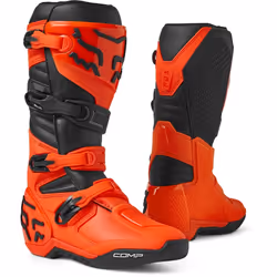 FOX Comp Stivali motocross, arancione, dimensione 47 per uomo