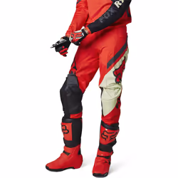 FOX 180 Xpozr Pantaloni Motocross, nero-rosso, dimensione 28 per uomo