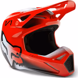 FOX V1 Toxsyk Casco Motocross, rosso, dimensione 2XL per uomo - Vista aggiuntiva 2