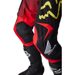 FOX 180 Honda Pantaloni Motocross, nero-rosso, dimensione 26 per uomo
