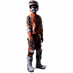 FOX 180 Goat Maglia Motocross, arancione, dimensione M per uomo
