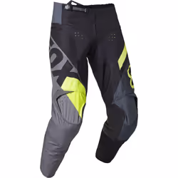 FOX 180 Xpozr Pantaloni Motocross, nero-grigio, dimensione 30 per uomo