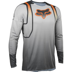FOX 360 Vizen Maglia Motocross, grigio-arancione, dimensione 2XL per uomo
