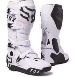 FOX Instinct Stivali Motocross, bianco, dimensione 48 per uomo - Vista aggiuntiva 2