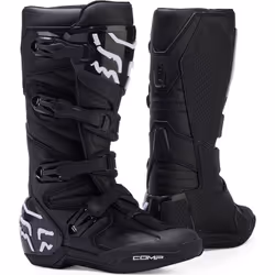 FOX Comp 2023 Stivali da motocross giovanile, nero, dimensione 38 36 37