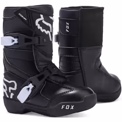 FOX Comp Stivali da motocross giovanili, nero, dimensione 46